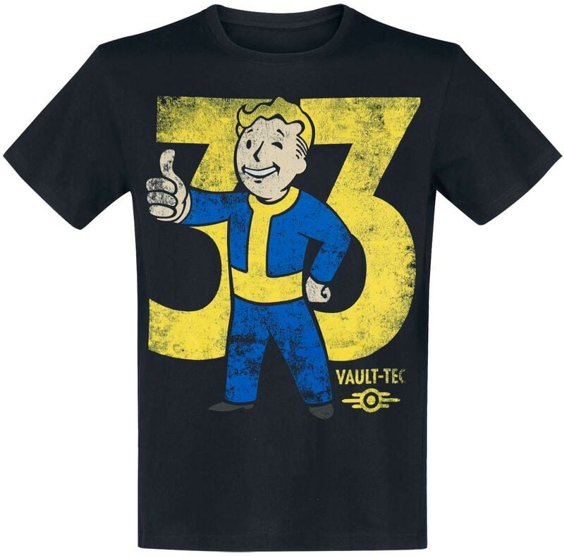 Fallout Vault 33 T-Shirt black - Image 2