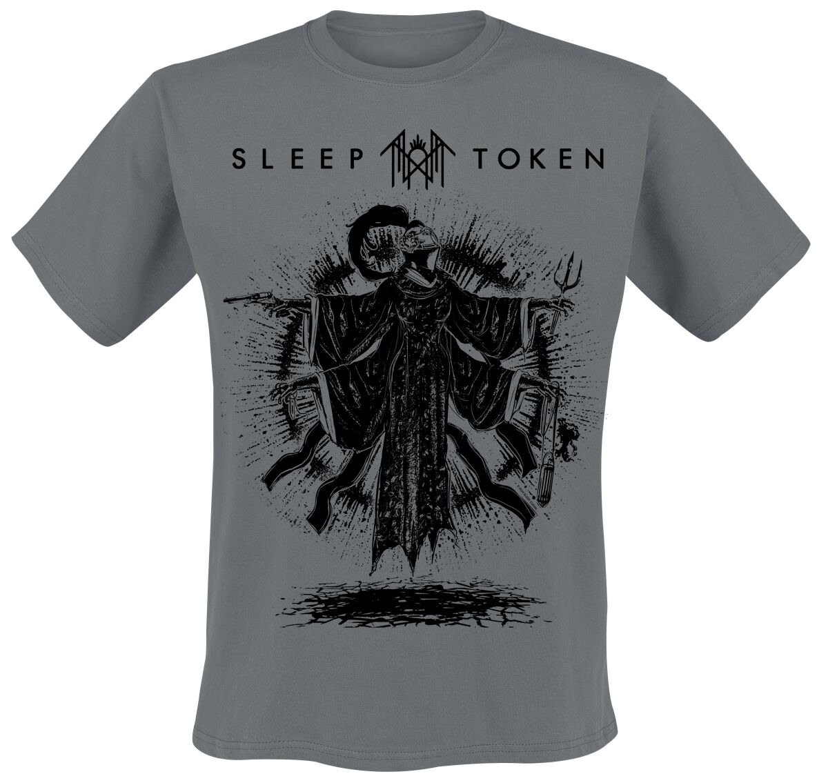 Sleep Token Ascension T-Shirt charcoal - Image 2