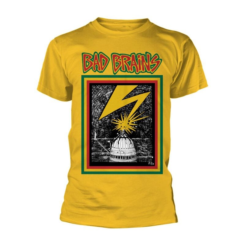 Bad Brains Bad Brains T-Shirt yellow - Image 2
