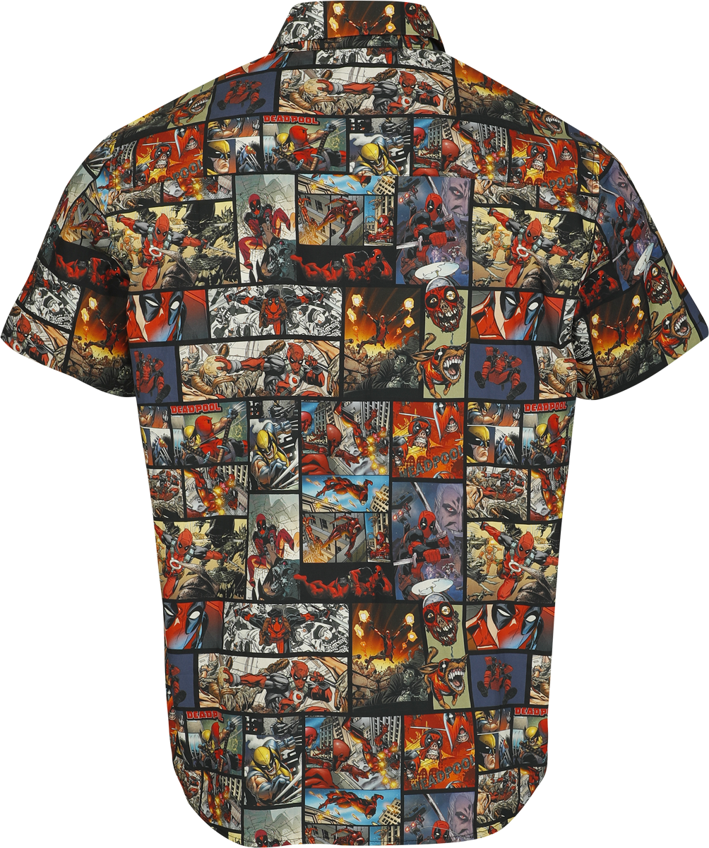 Deadpool Deadpool - Comic Short-sleeved Shirt multicolour - Image 3
