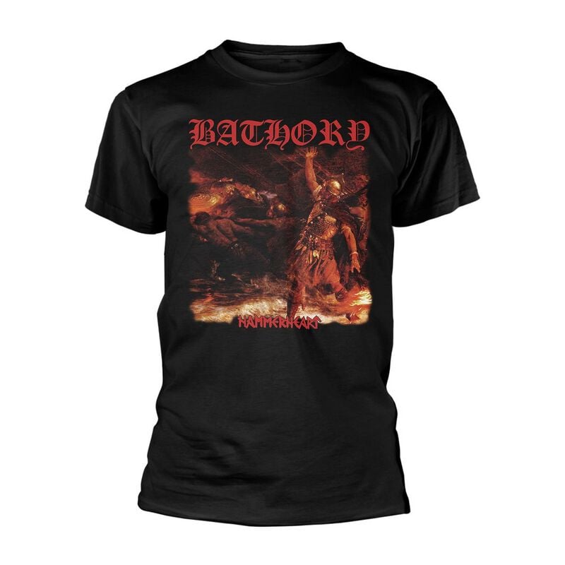 Bathory Hammerheart T-Shirt black - Image 2