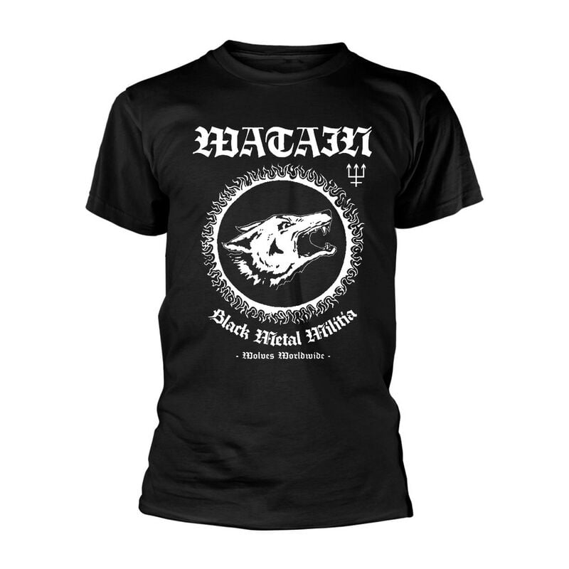 Watain Black Metal Militia T-Shirt black - Image 2