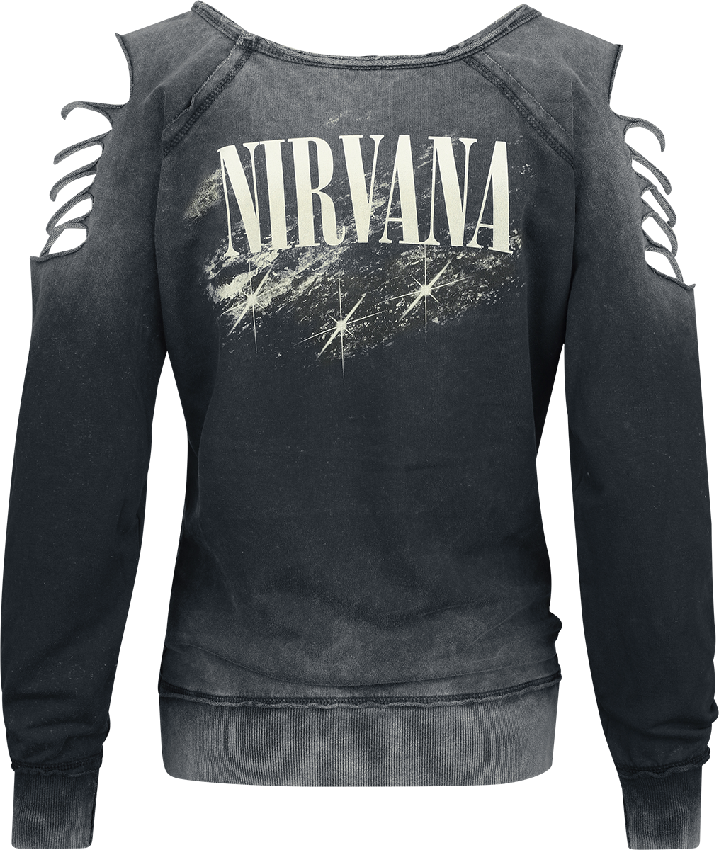 Nirvana Coloured Angels Sweatshirt charcoal - Image 3