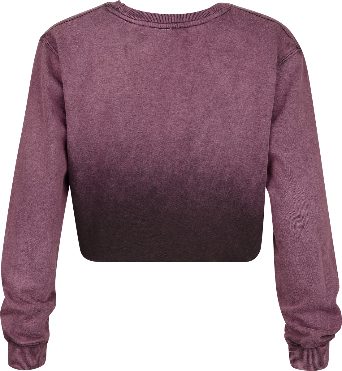 Nirvana Flower Sweatshirt burgundy - Image 3