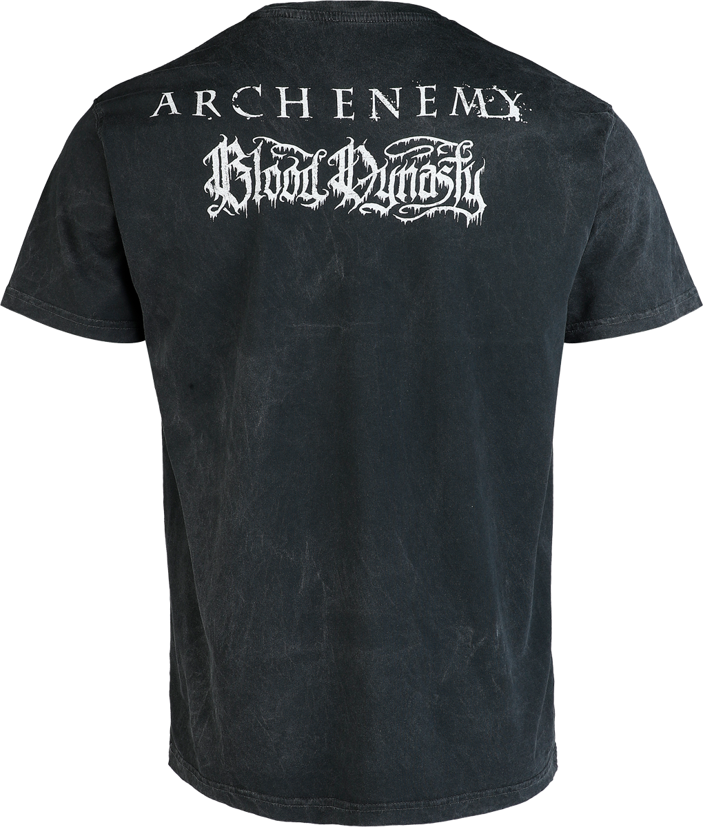Arch Enemy Family Cards T-Shirt grey - Image 3