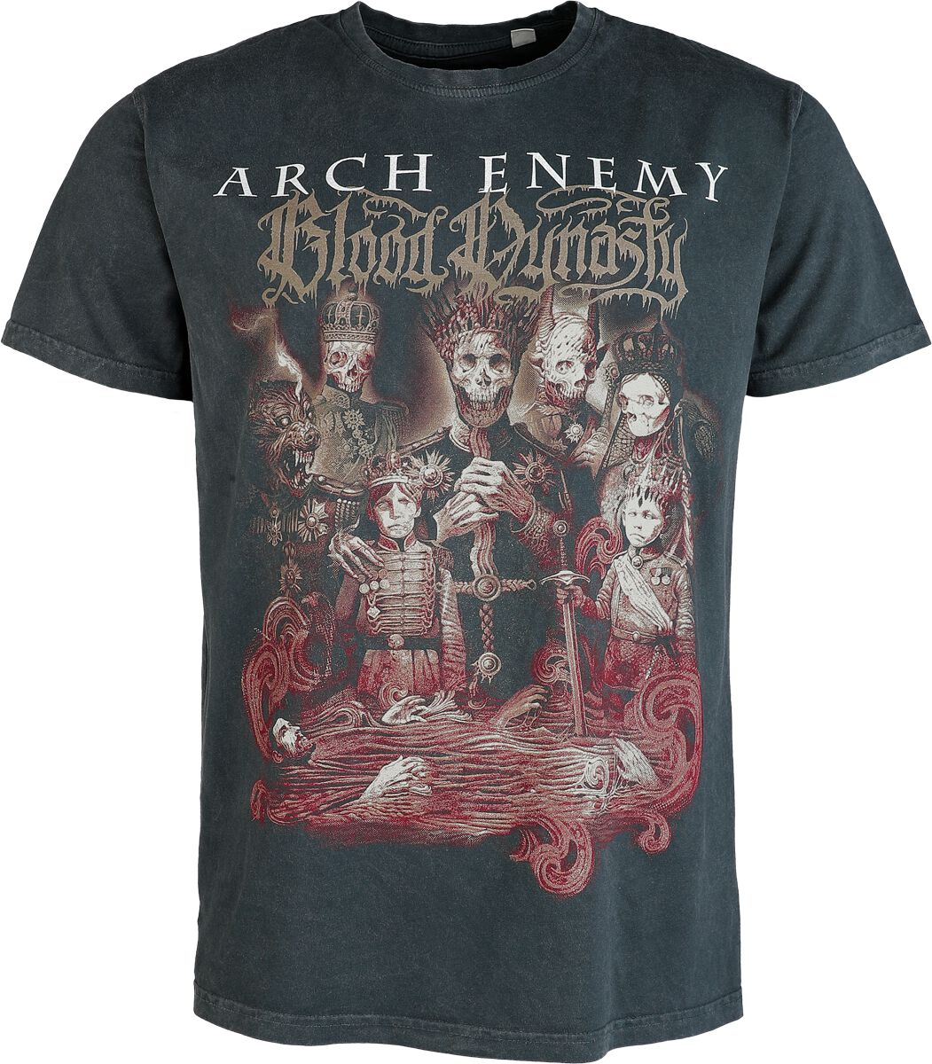 Arch Enemy Bloody Family T-Shirt dark grey - Image 2
