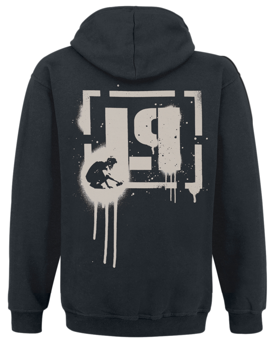 Linkin Park Meteora Spray Hoodie black - Image 3