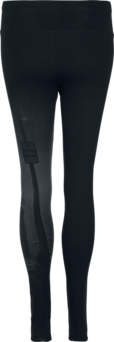 The Exorcist by Killstar Night Walk Leggings Leggings black grey - Image 3