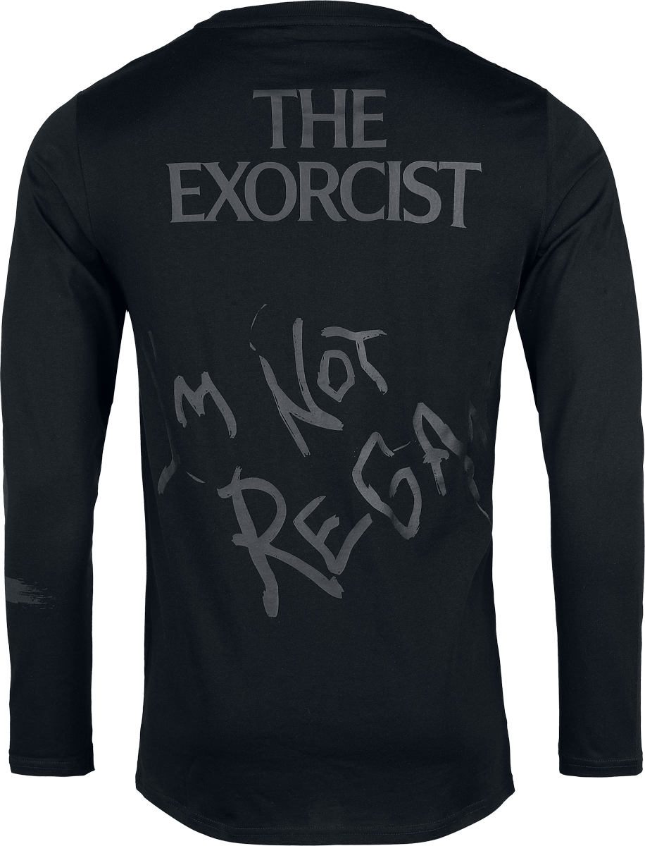 The Exorcist by Killstar I'm not Regan - Long-sleeved Shirt Long-sleeve Shirt black - Image 3