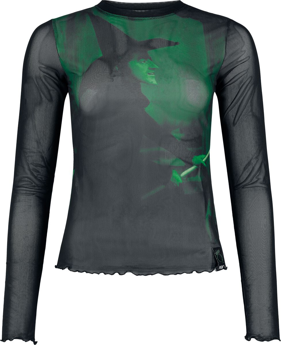 The Wizard of Oz by Killstar Truly Wicked - Mesh Top Long-sleeve Shirt green - Image 2