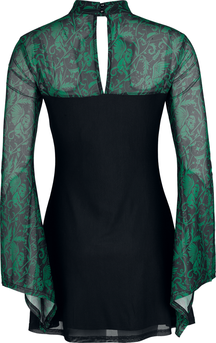 The Wizard of Oz by Killstar Truly Wicked - Mini Dress Mini Dress black green - Image 3