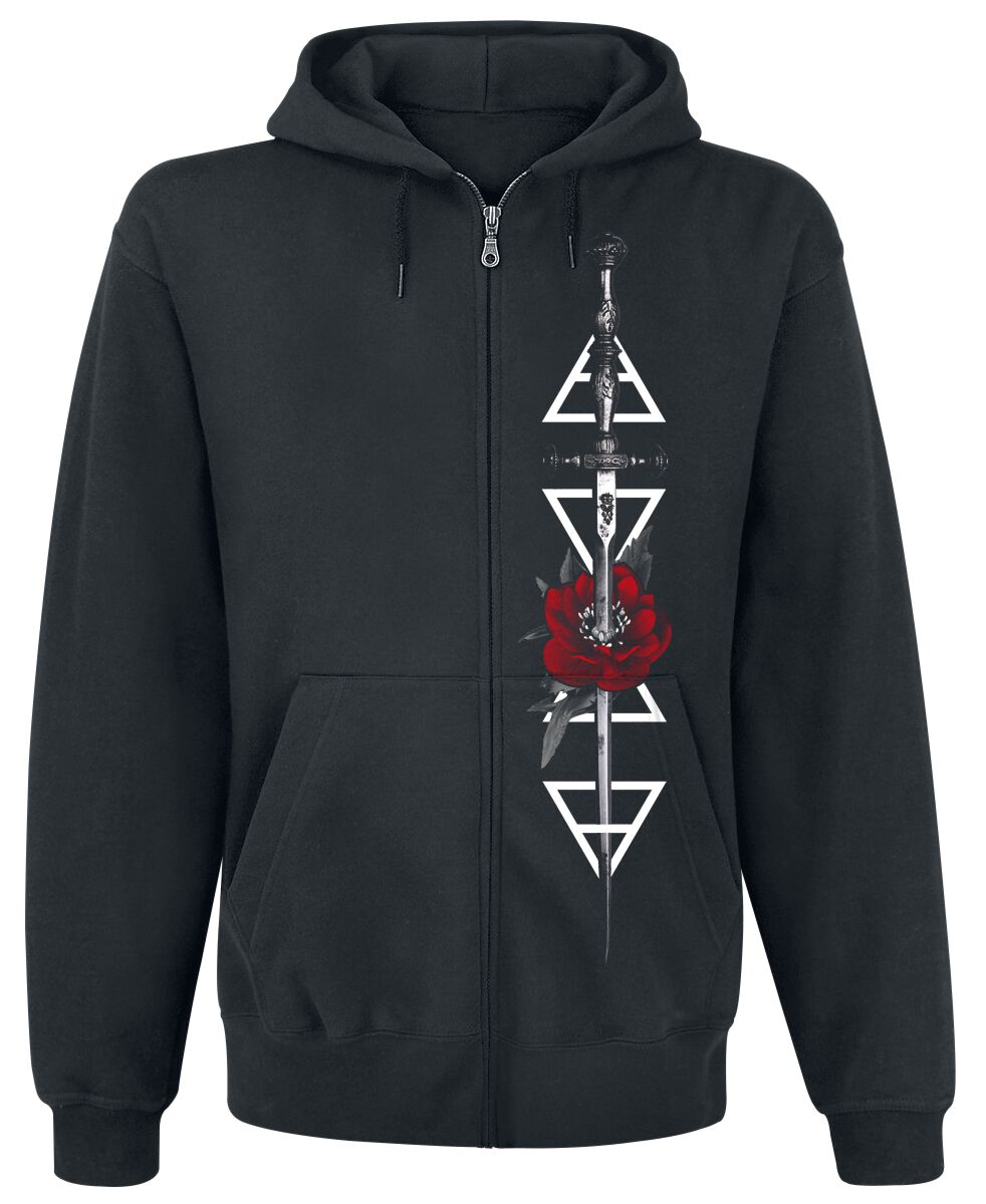 Blackcraft Cult Eternal Love FB Zip Hoodie Hoodie Jacket black - Image 2