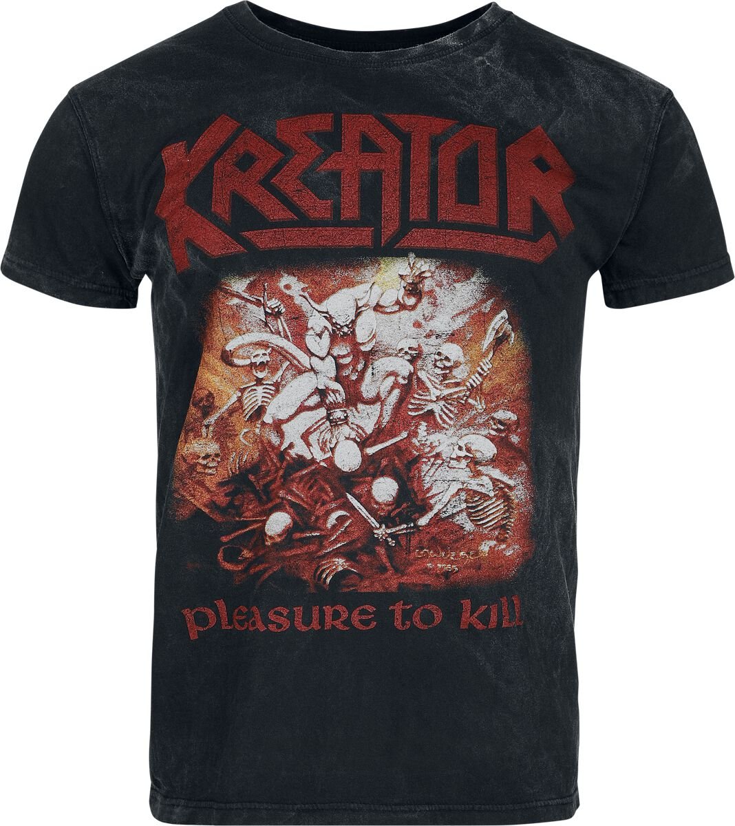 Kreator Pleasure To Kill T-Shirt anthracite - Image 2