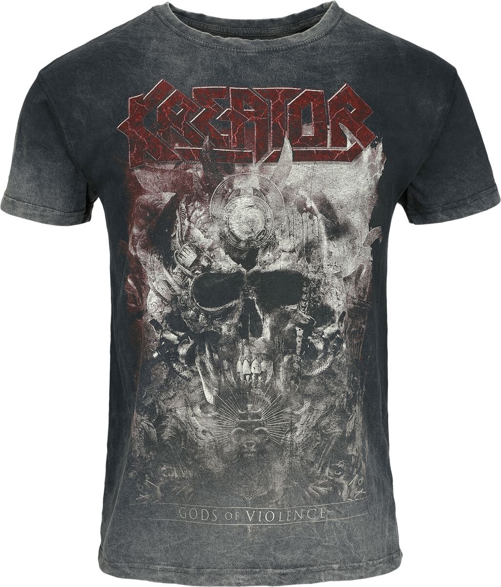 Kreator Gods Of Violence T-Shirt anthracite - Image 2