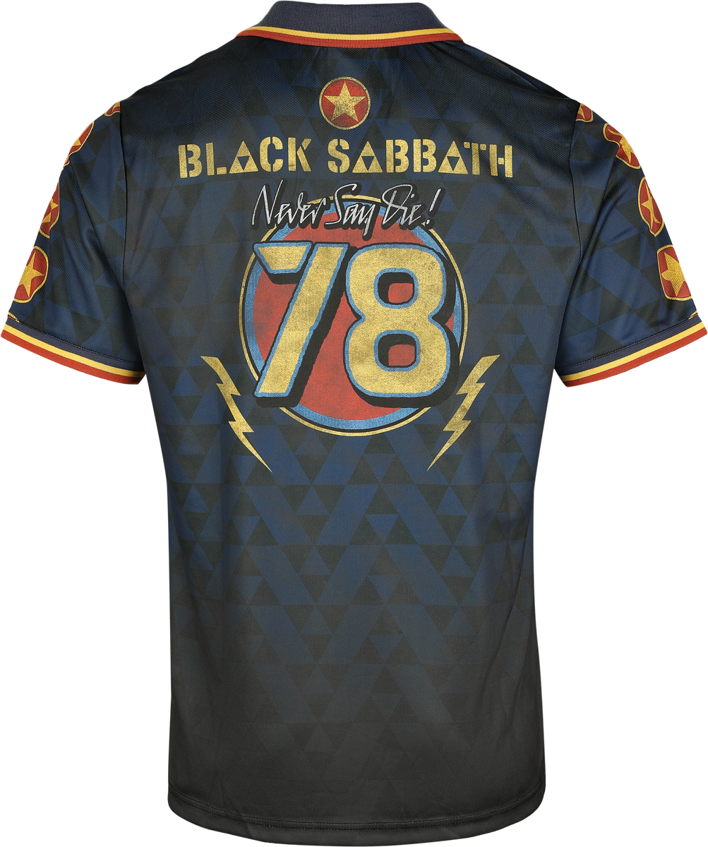 Black Sabbath Amplified Collection - Never Say Die Rock FC Jersey multicolour - Image 3