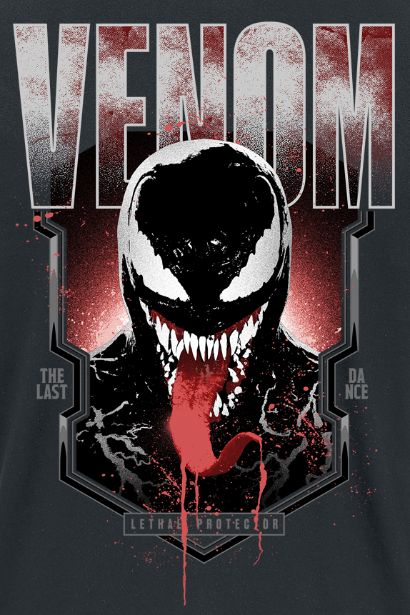 Venom (Marvel) Lethal Protector T-Shirt black - Image 3