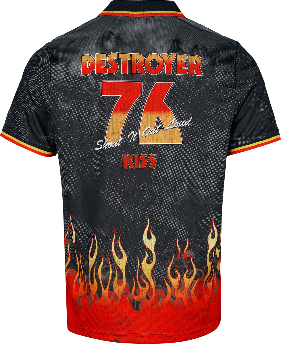 Kiss Amplified Collection - Destroyer Rock FC Jersey multicolour - Image 3