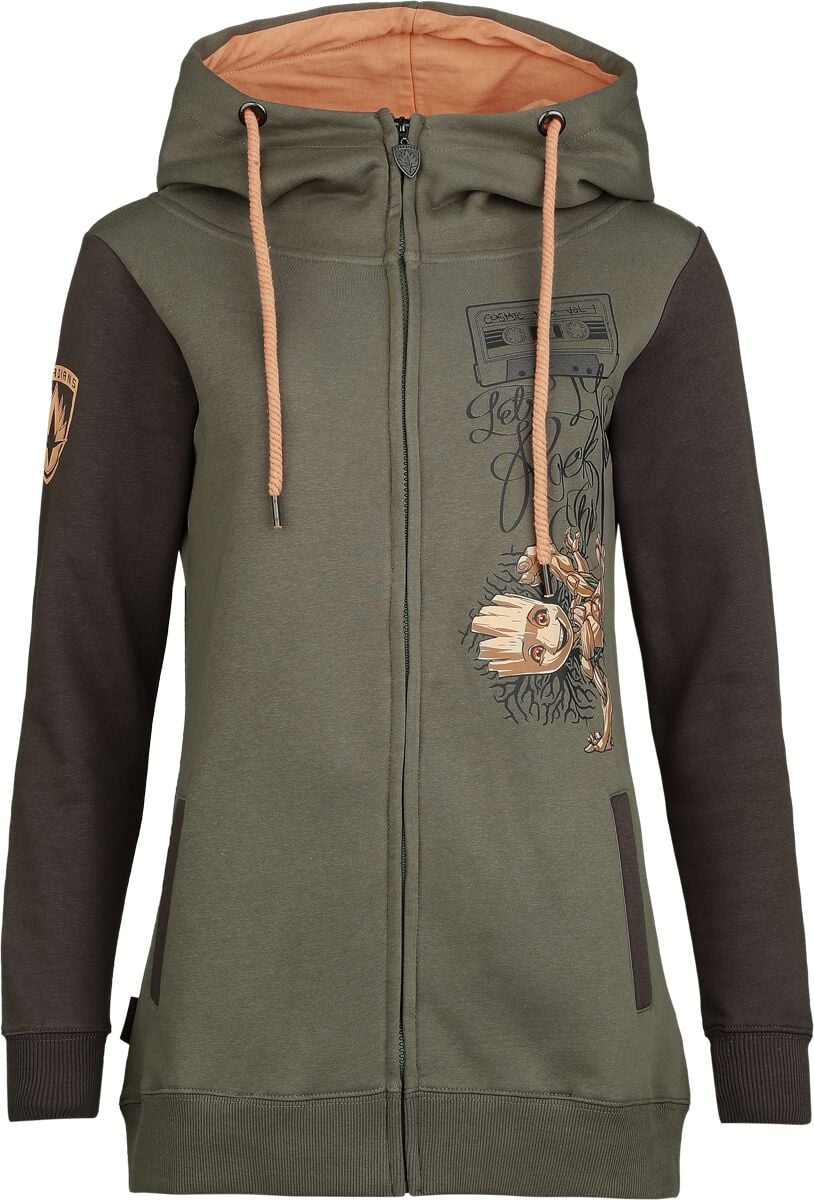 Guardians Of The Galaxy I am Groot Hoodie Jacket multicolour - Image 2