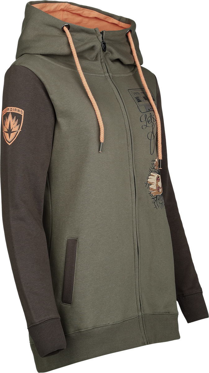 Guardians Of The Galaxy I am Groot Hoodie Jacket multicolour - Image 3