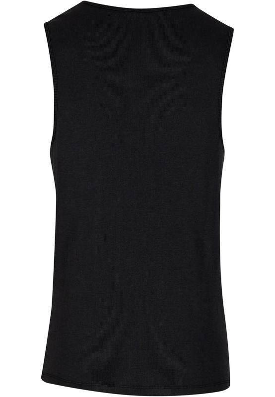 Urban Classics Washed Look Ribbed Vest Tanktop black - Image 3