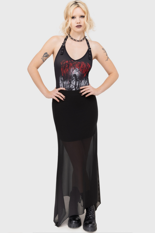 Ice Nine Kills by Killstar Welcome To Horrorwood - Bodysuit Body black - Image 3