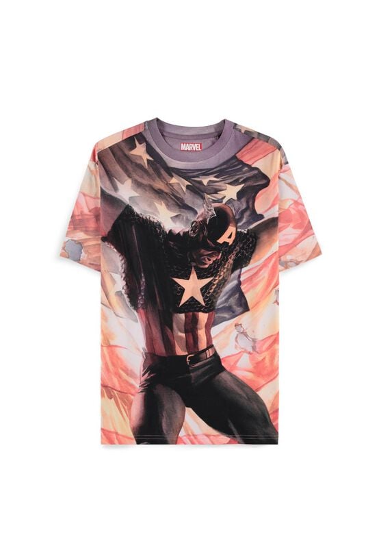 Captain America Brave New World - Captain America - Flag T-Shirt multicolour - Image 2