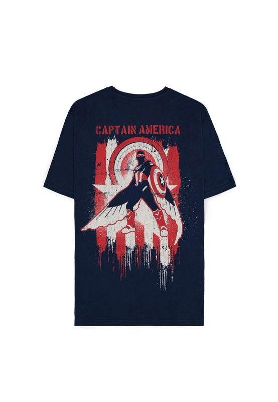 Captain America Brave New World - Captain America - Wings T-Shirt navy - Image 3