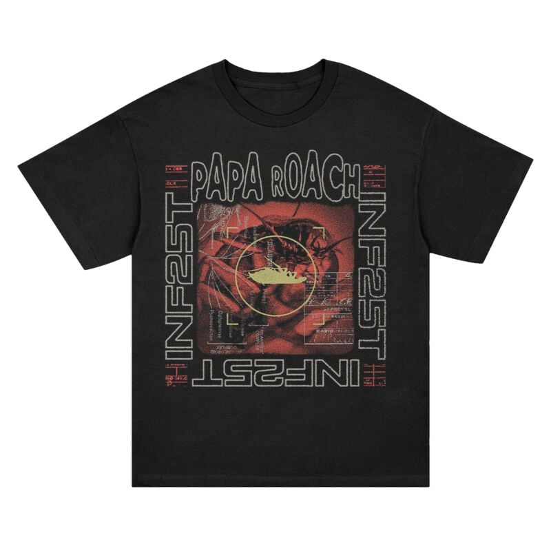 Papa Roach Lab T-Shirt black - Image 2