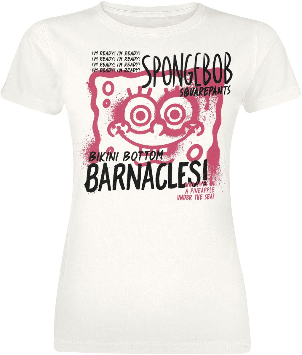 SpongeBob SquarePants Bikini Bottom Barnacles! T-Shirt beige - Image 2