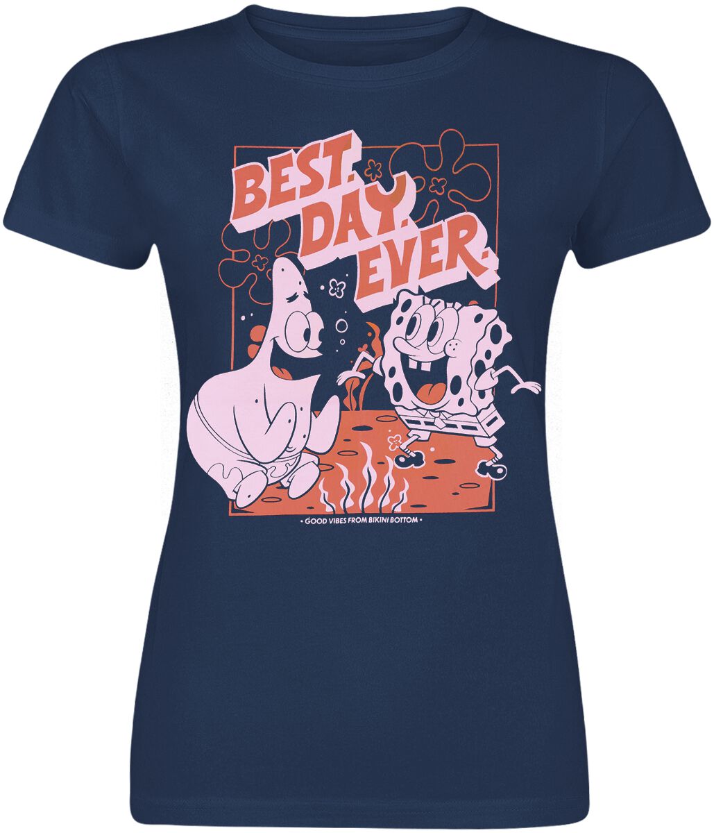 SpongeBob SquarePants Best Day Ever T-Shirt blue - Image 2