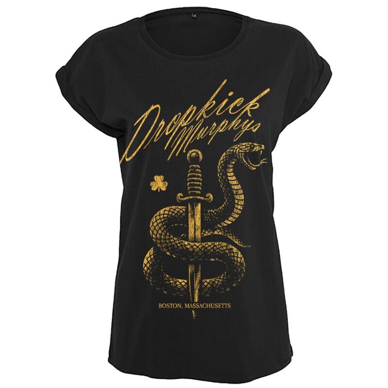 Dropkick Murphys Serpent & Dagger T-Shirt black - Image 2