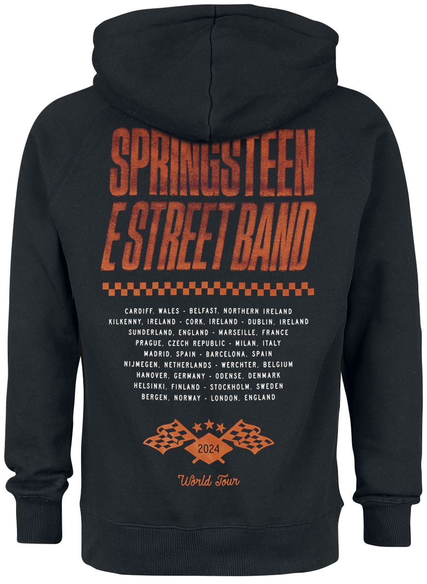 Bruce Springsteen E-Street Hoodie Jacket black - Image 3