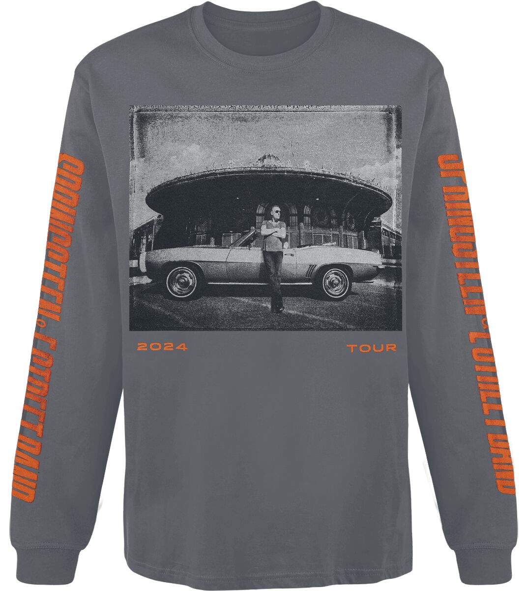 Bruce Springsteen Bruce Springsteen Long-sleeve Shirt charcoal - Image 2