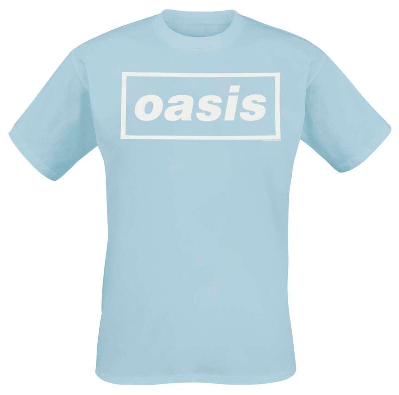 Oasis Decca Logo T-Shirt blue - Image 2