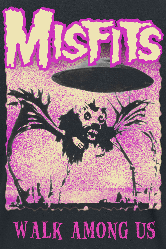 Misfits Walk among us T-Shirt black - Image 3