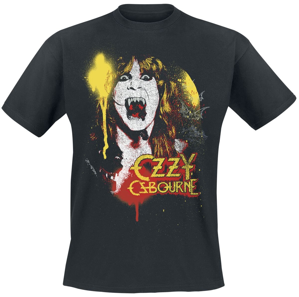 Ozzy Osbourne Screaming Devil T-Shirt black - Image 2