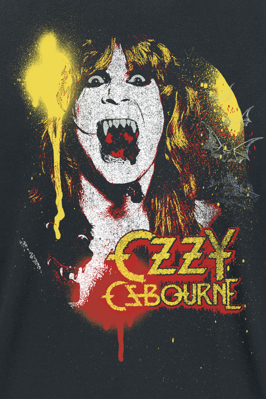 Ozzy Osbourne Screaming Devil T-Shirt black - Image 3