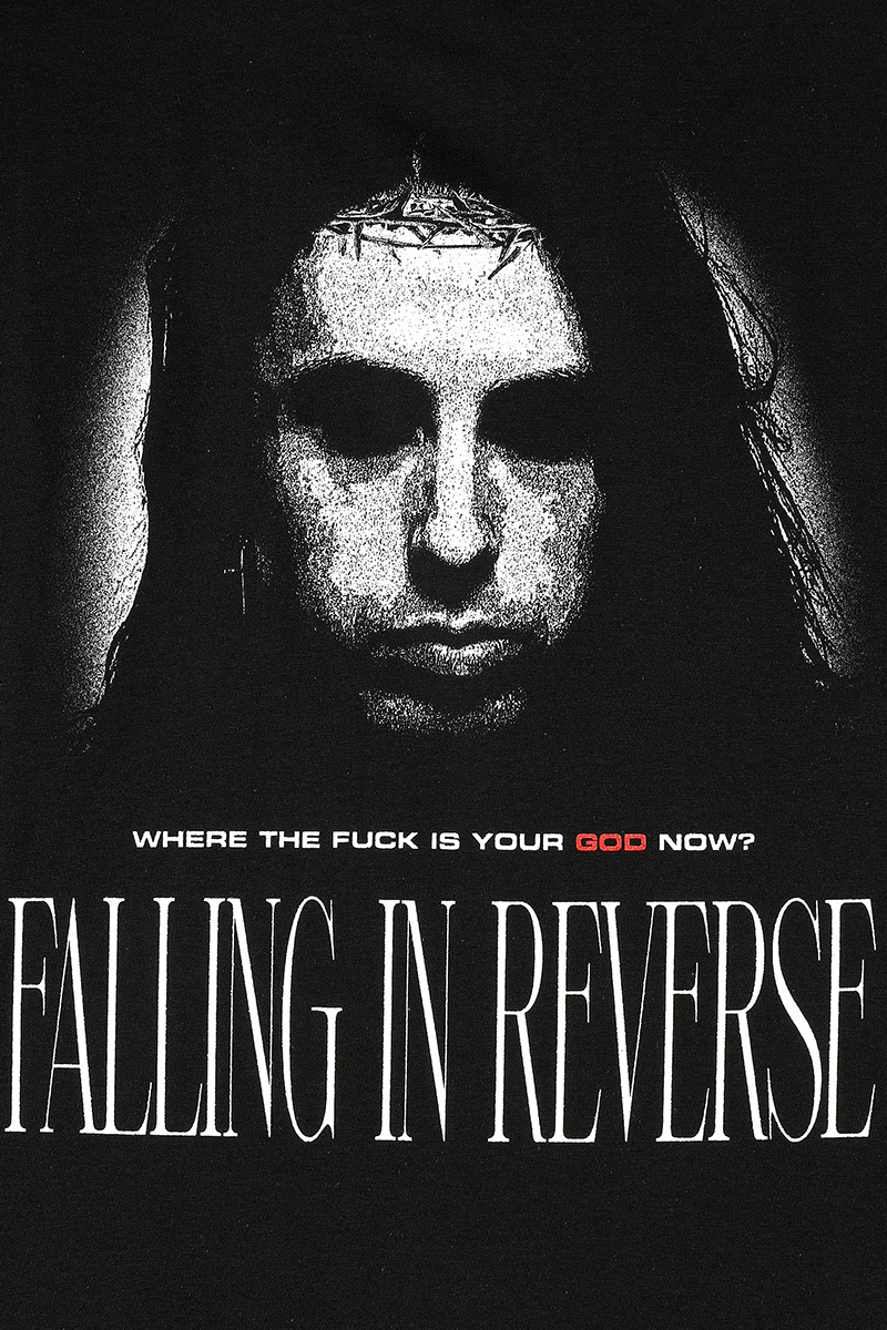 Falling In Reverse Where Is Your God Now T-Shirt black - Image 3