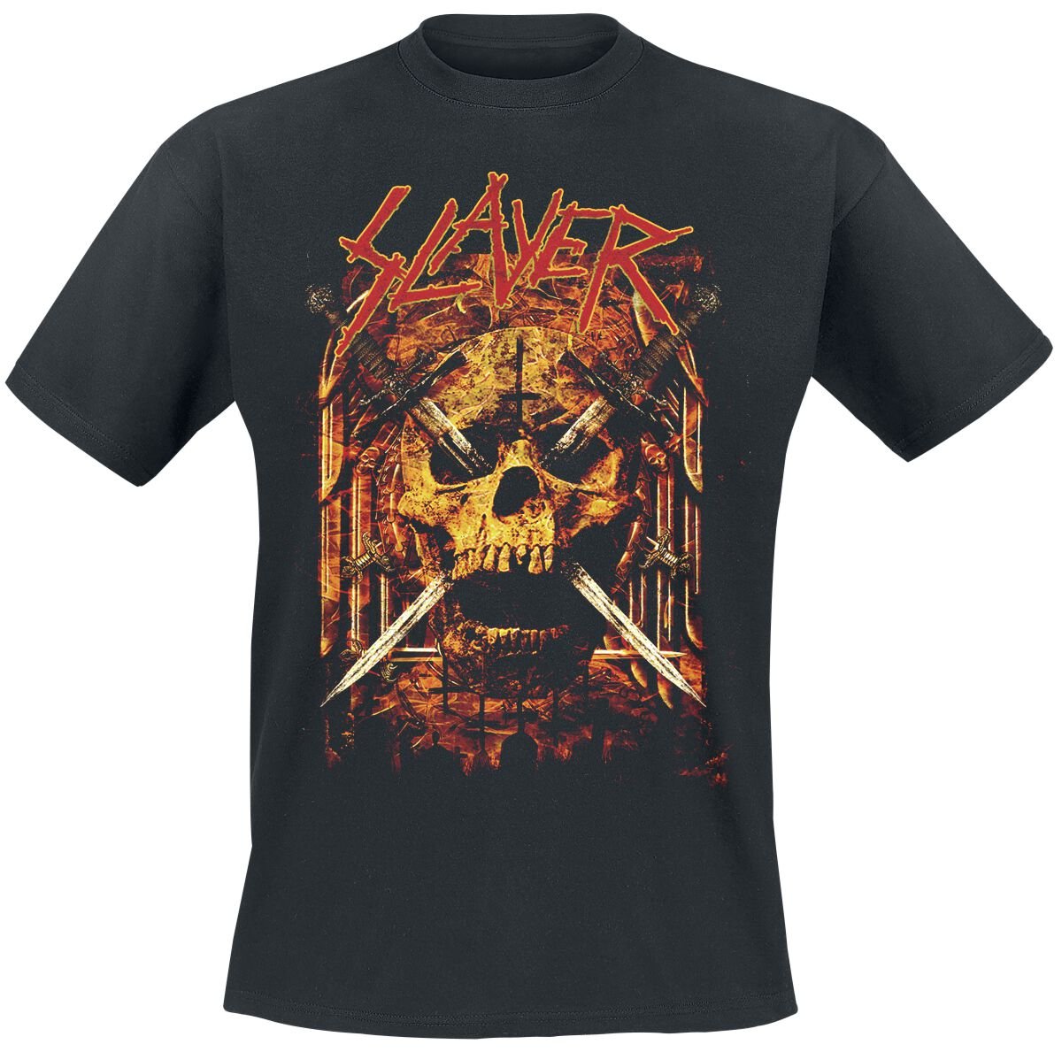 Slayer Skull Swords T-Shirt black - Image 2