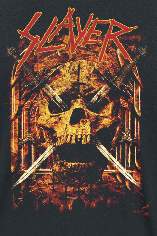 Slayer Skull Swords T-Shirt black - Image 3