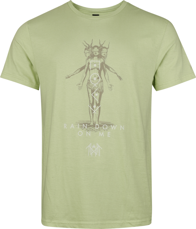 Sleep Token Rain T-Shirt green - Image 3