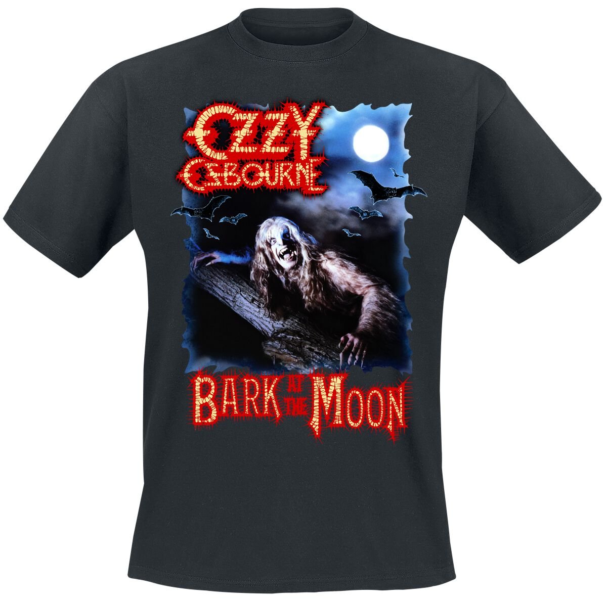 Ozzy Osbourne 40 Years Of Bark At The Moon T-Shirt black - Image 2
