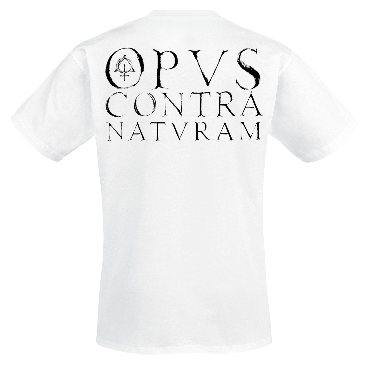 Behemoth Opvs contra natvram T-Shirt white - Image 3