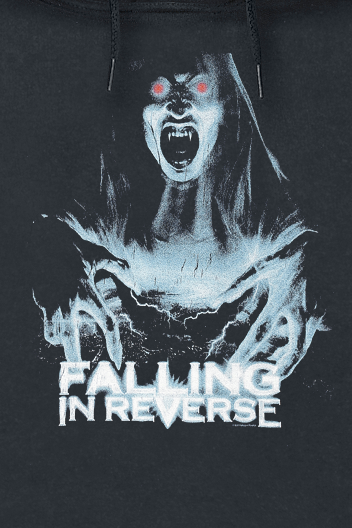Falling In Reverse Red Eye Vamp Hoodie black - Image 3