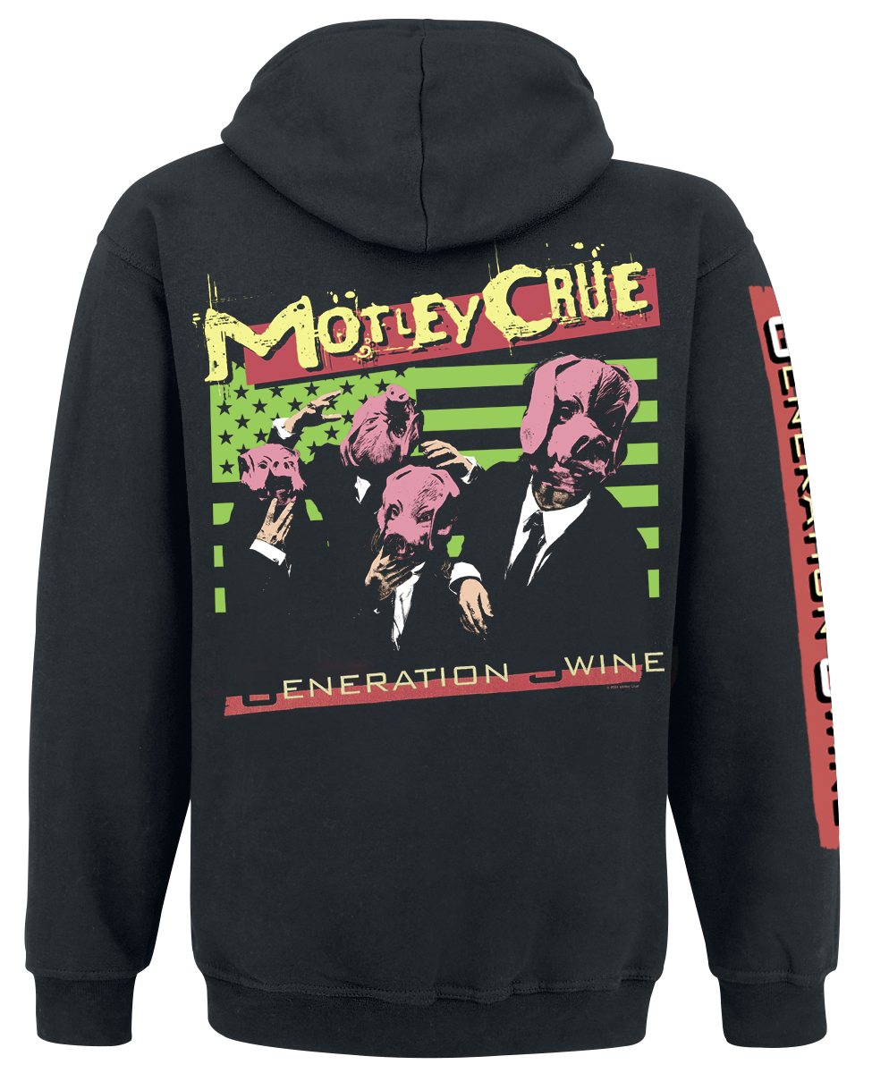 Mötley Crüe Generation swine Hoodie black - Image 3