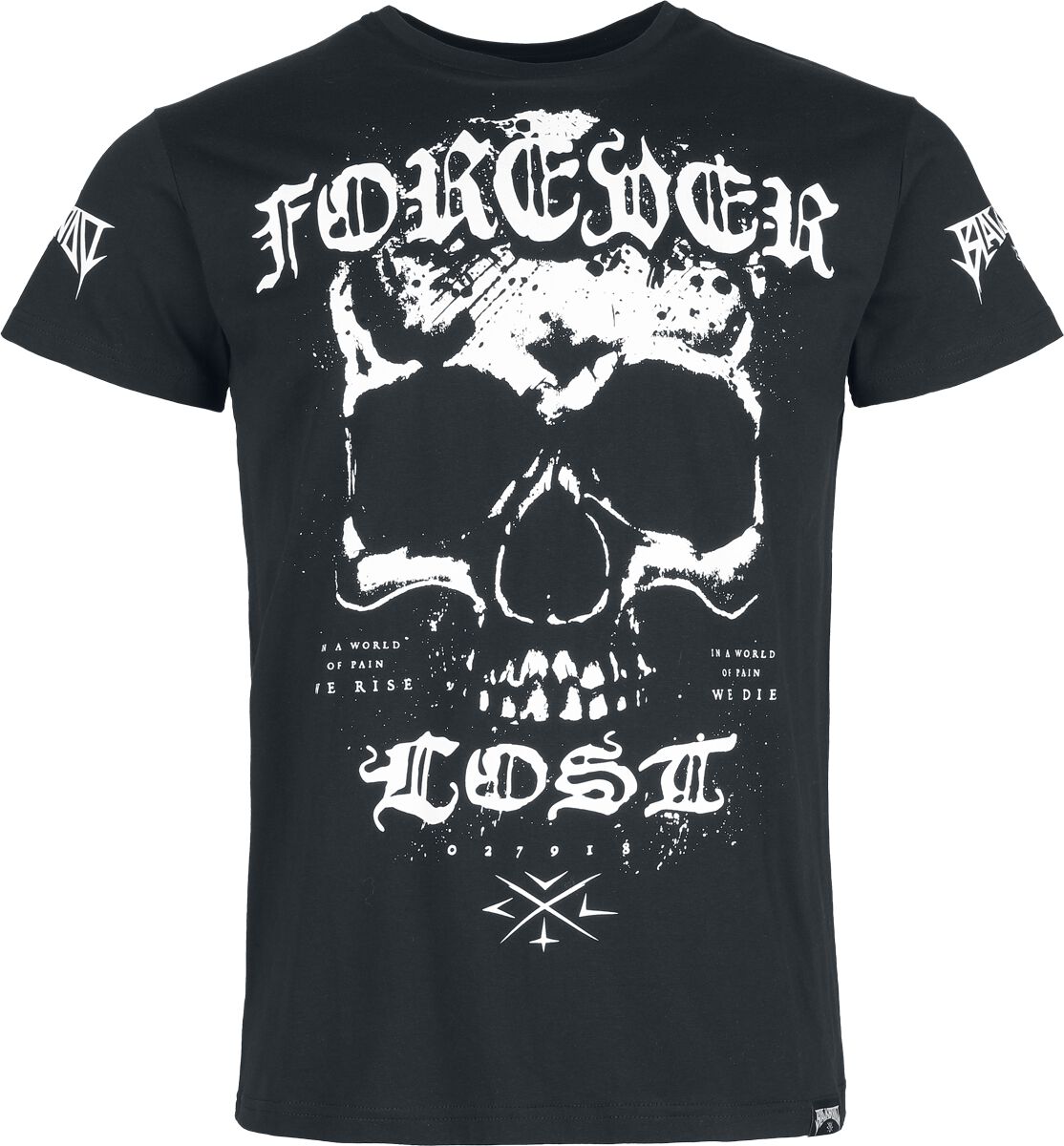 Black Blood by Gothicana Forever Lost T-Shirt black - Image 2