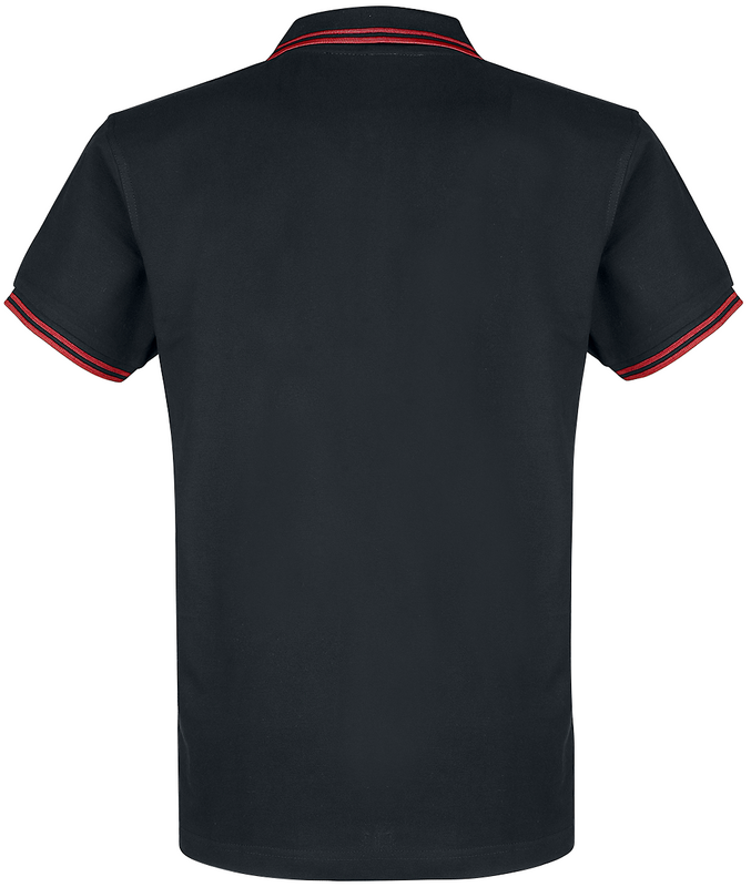 Atticus Classic Tipped Polo Shirt black - Image 3