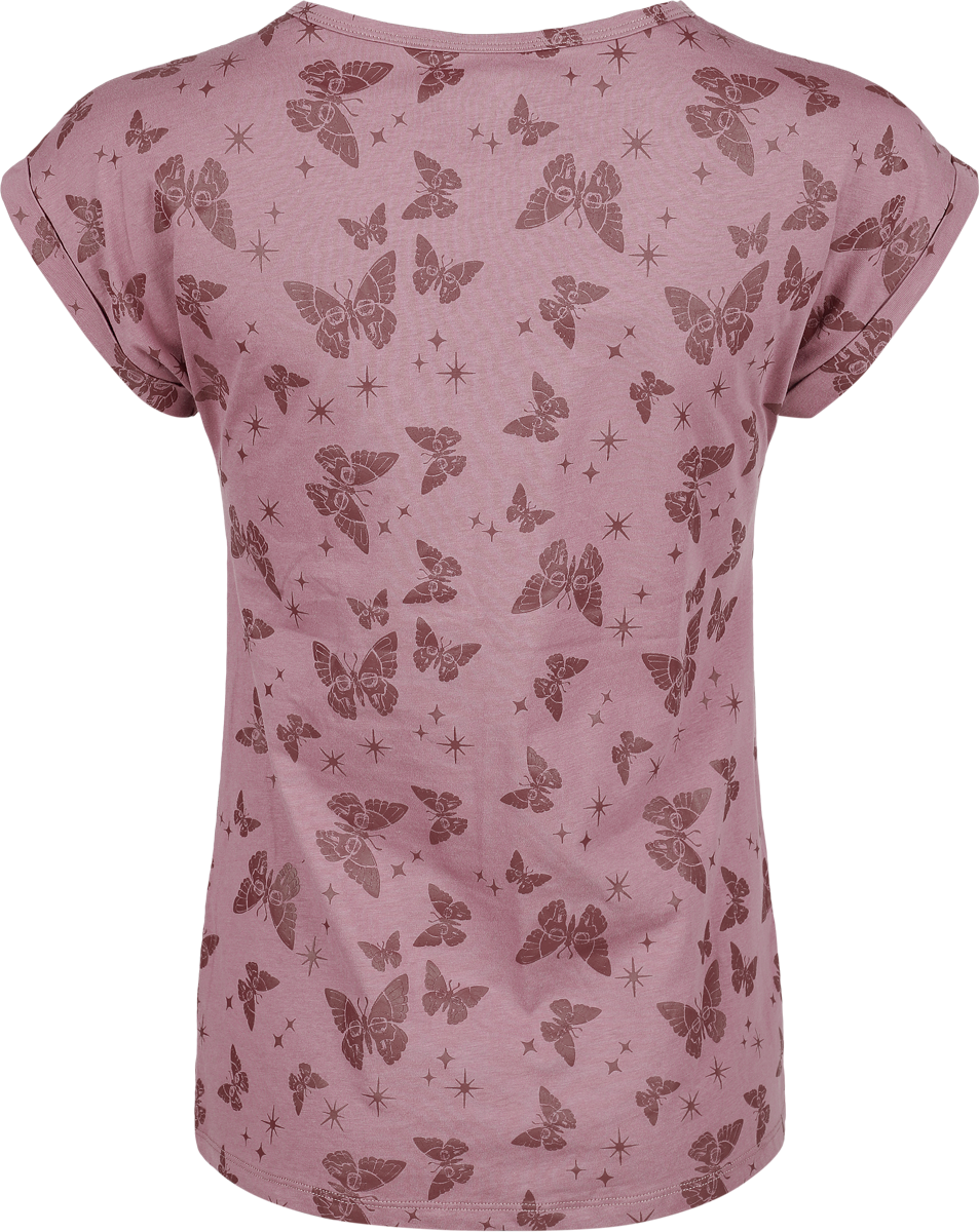 Full Volume by EMP Lovely Butterfly T-Shirt lilac - Image 3