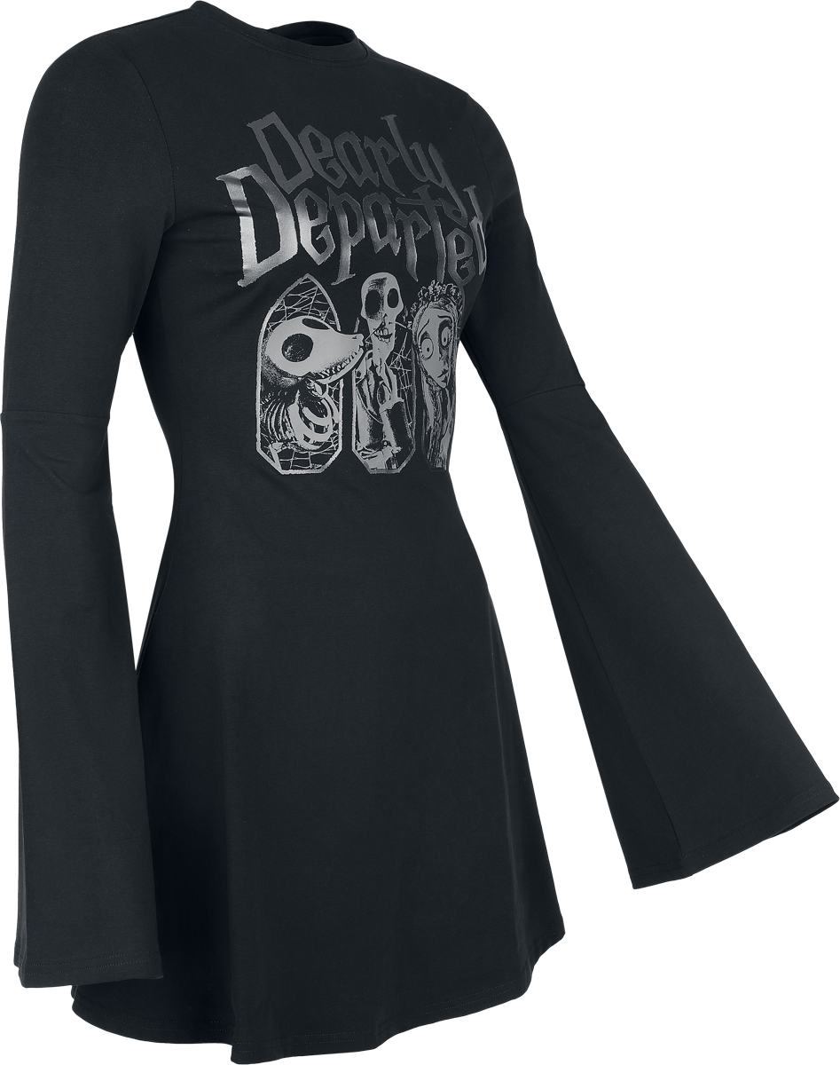 Killstar Corpse Bride II - Dearly Departed Skater Dress Mini Dress black - Image 3