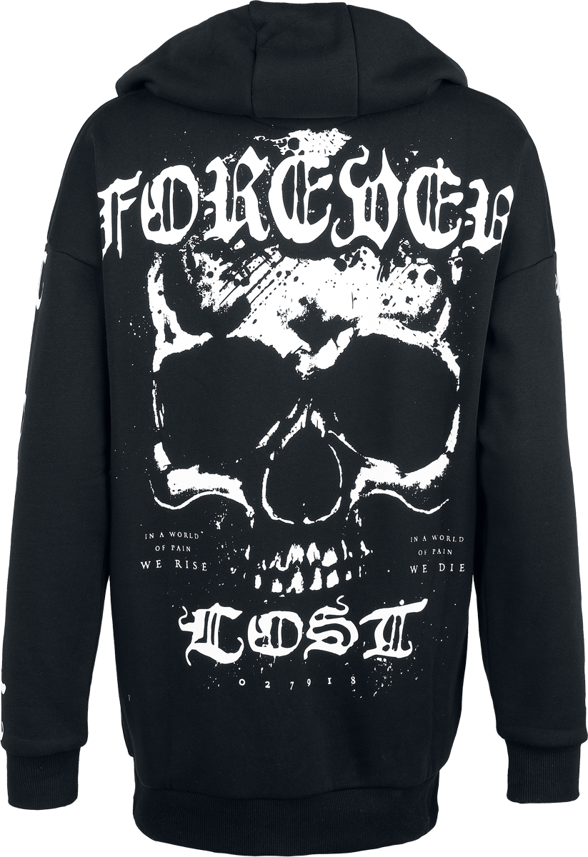 Black Blood by Gothicana Forever Lost Hoodie black - Image 3